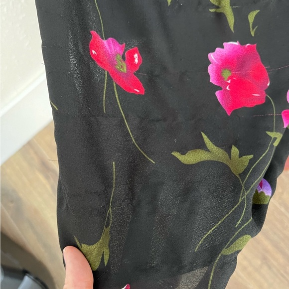 VNTG Mint Julep Floral Maxi Dress - Picture 5 of 6